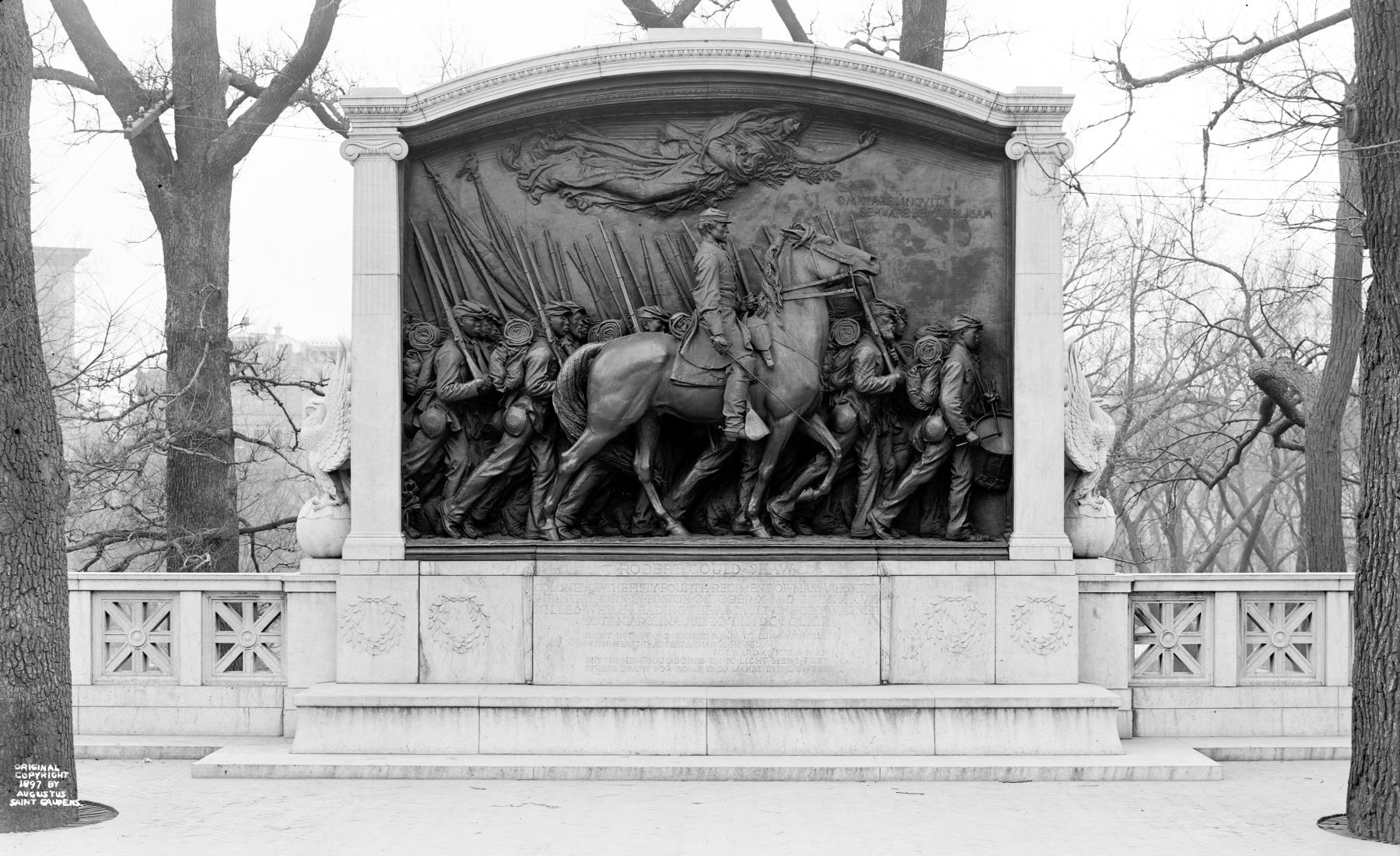 54th Massachusetts Regiment Graffiti